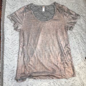 Lularoe Classic Tee, shimmery shirt